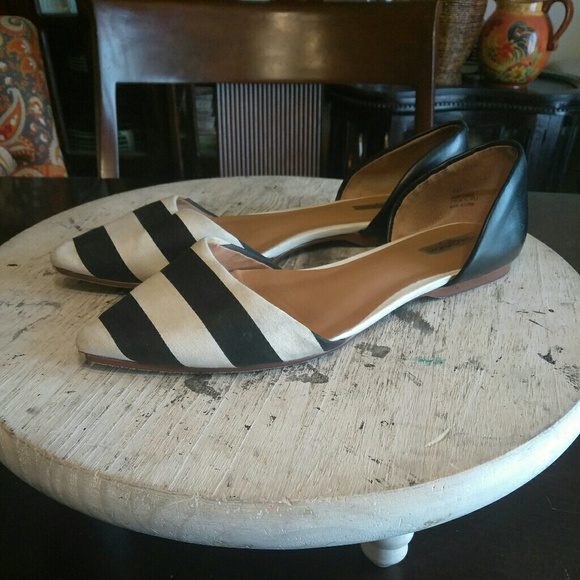 Halogen Shoes - Halogen-Striped Flat